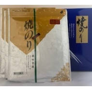≪贈答用≫　極上焼き海苔セット（全形7枚入×3帖）